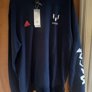 Adidas Men’s Messi Graphic Crew Sweatshirt